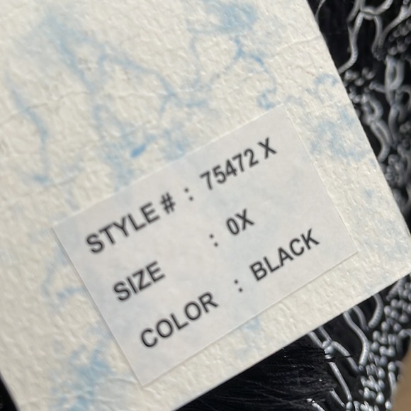 NWT Raviya Women's Plus Size Stitch Detail Maxi Dress Swim Cover-Up - Picture 4 of 4